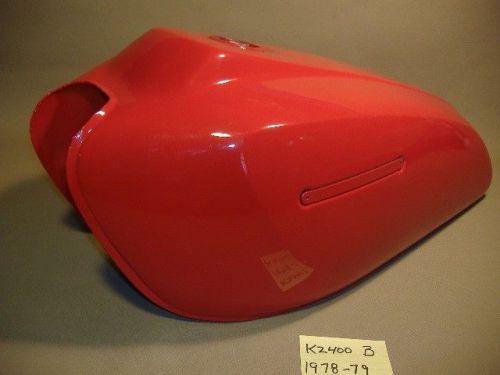 Kawasaki kz400 b c gas fuel tank red 1978-79 repainted