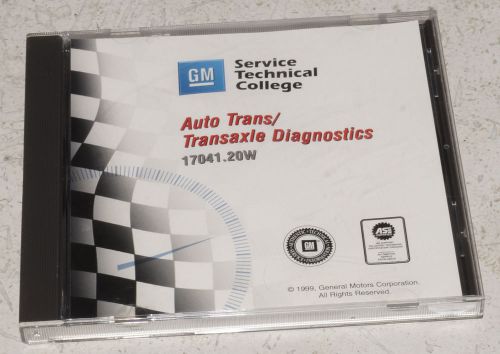 Gm dealer tech training cd/dvd - auto transmssion/transaxle diagnosis