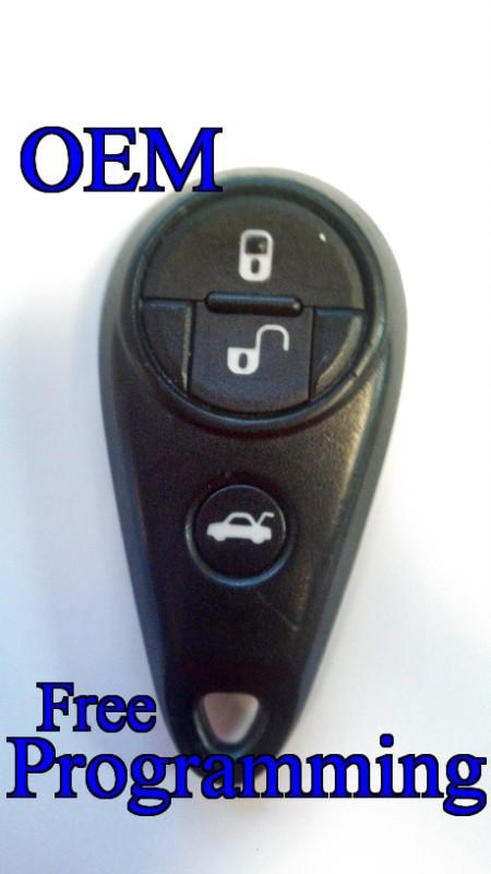 Oem subaru security keyless entry remote key fob transmitter clicker nhvwb1u711