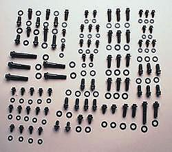 Arp 555-9701 chrome moly black oxide 12-point head fastener kit ; ford