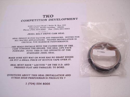 New sbc jesel belt drive camshaft seal tri-tec t-13561 cometic c5435 sel-38000