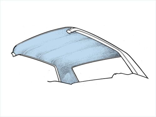 1965-1968 mustang fastback 2+2 headliner light blue