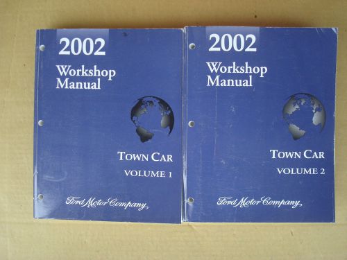 2002 lincoln town car workshop manuals