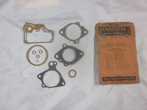 1940 40  studebaker commander carter carburetor gasket set