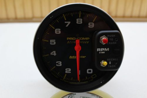 5 inch procomp tach