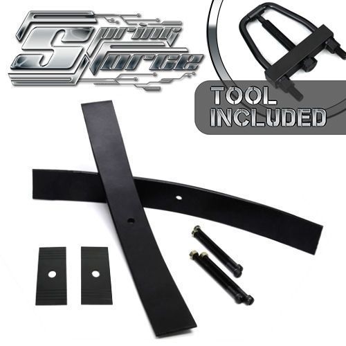 1.5-2&#034; lift add-a-leaf kit + tool jeep wrangler yj cj5 cherokee cj8 j10 j20