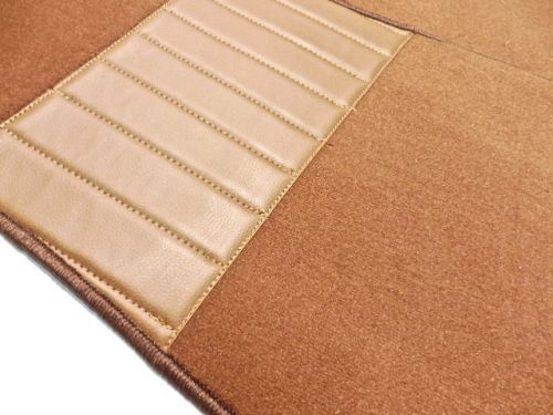 Peugeot 504 cabriolet cognac velours carpet set