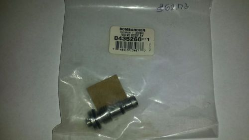 Johnson/evinrude/omc new genuine trim tilt relief valve body  0435260