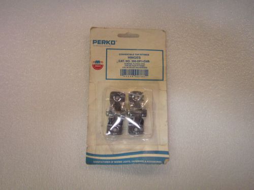 Perko convertible top fittings hinge 395-dp1-chr