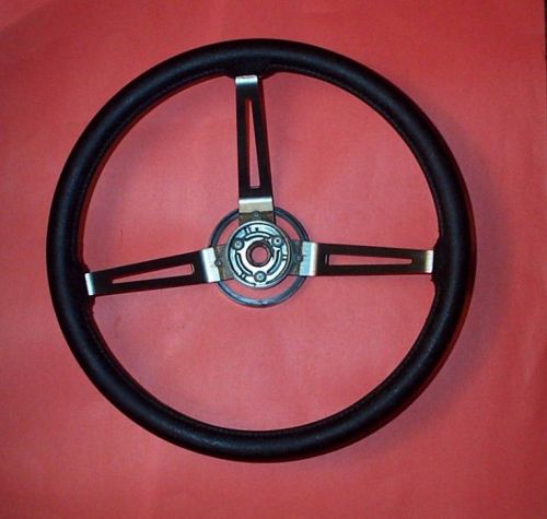 Jeep steering wheel &#034;soft touch&#034; black  &gt; cj wrangler, j-series &gt;  oem nos