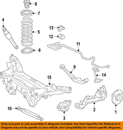 Nissan oem 43202jg200 rear wheel hub & bearing/axle bearing & hub