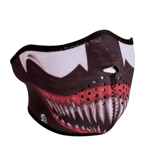 Zan headgear wnfm093h, neoprene half mask, reverses to black, toxic face mask