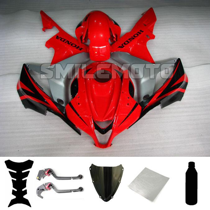 Bundle injection fairing windscreen levers for honda 2007 2008 cbr 600 rr f5 pak