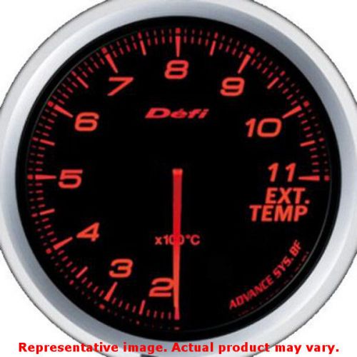 Defi df10602 defi link meter advance bf red 60mm range: +200 ~ +1100 (deg c) fi