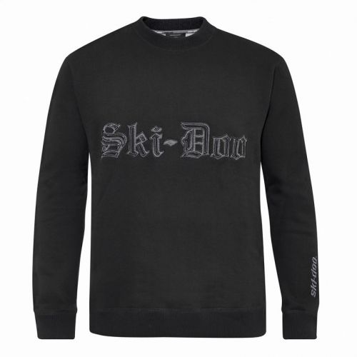 2015 ski-doo crew sweatshirt 453665-90 black