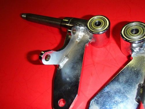 Race go kart otk shifter kart spindle set front brake mount 8mm kp tk bobdx icc