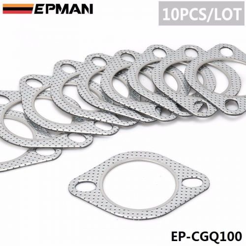 Turbo exhaust decat gasket 2 bolt hole gasket 2.5&#034;- 64 mm for subaru impreza wrx