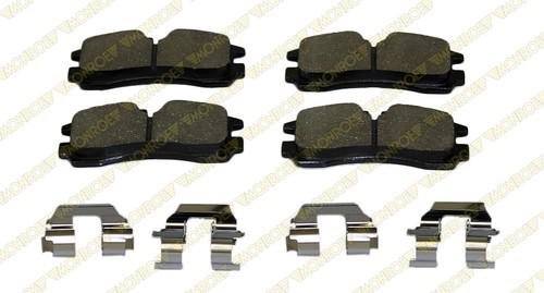 Monroe dx754 brake pad or shoe, rear-monroe dynamics brake pad