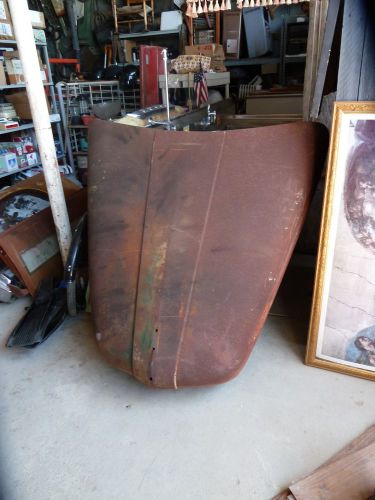 Perfect rat rod hood from an original 1949 ? international  pick-up panel truck