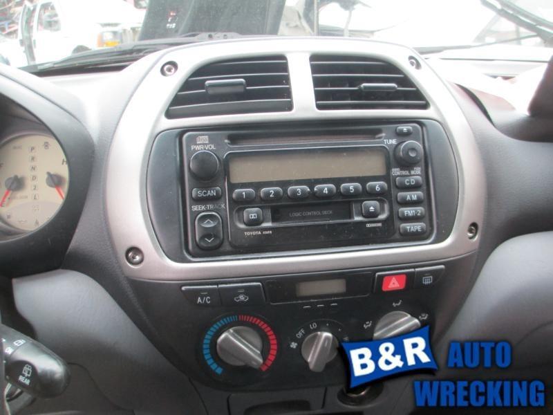 Radio/stereo for 01 02 toyota rav4 ~ recvr w/cass w/cd