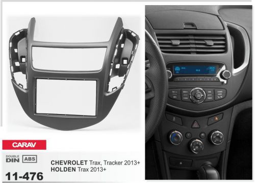 Carav 11-476 2din car radio dash kit panel for chevrolet trax, tracker 2013+