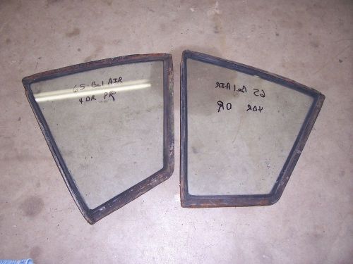 1958 chevrolet belair biscayne 4 door rear door quarter glass rat rod parts