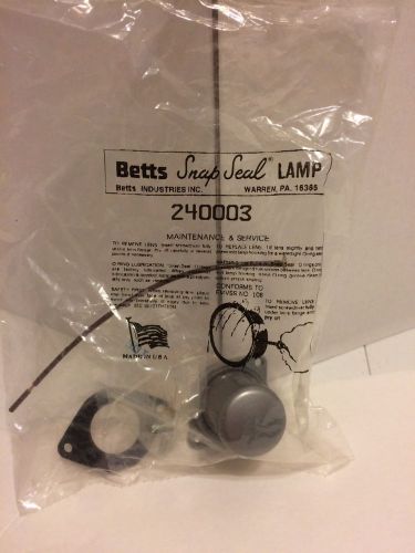 Betts truck license plate light 240003