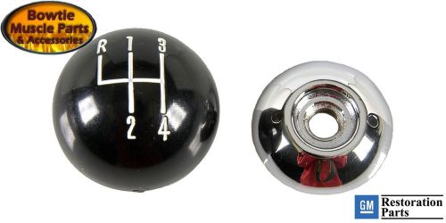 69 81 camaro chevelle nova corvette black hurst shift knob shifter ball 3/8