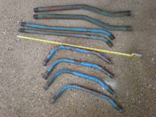 1964 chris craft 283f 185 hp v-8 chevy - vintage set of copper water tubes 8 pcs