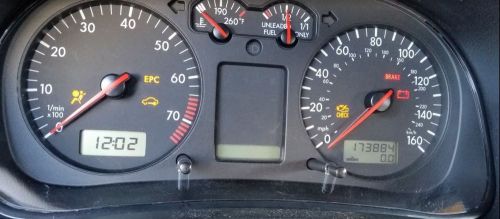 2000 vw jetta/golf instrument cluster 1j0 920 900 k  auto trans.