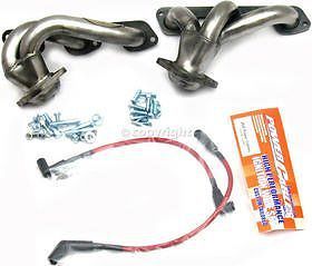 Jba 1528s 1-1/2&#034; shorty stainless steel exhaust header for jeep 3.8l 07-10