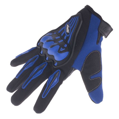 Military racing street motorcycle cycling full finger gloves hard knuckle size l