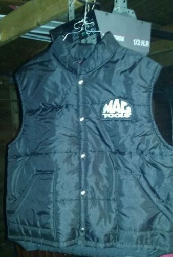 Mac tools vest black size large