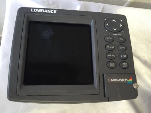 Lowrance lms 520c gps/fish finder hds lms lcx globalmap