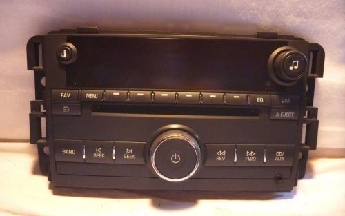 11 12 13 chevrolet impala radio cd mp3 aux us8 face plate 22924535 cy39453