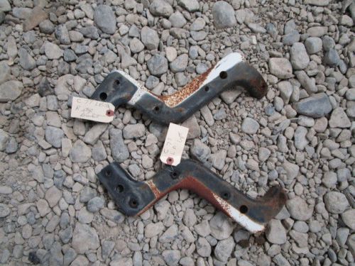 73-87 gmc,chevy long bed;;; step side bed steps mounting brackets,rust free