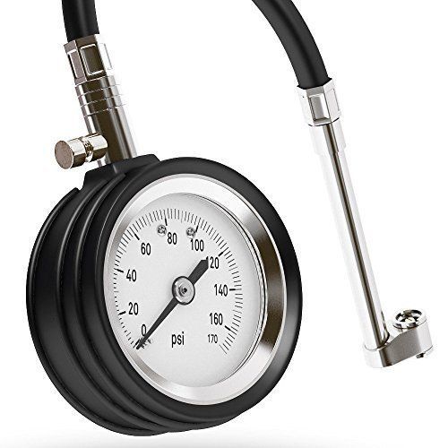 Geewow tire pressure gauge - 0 to 170 psi