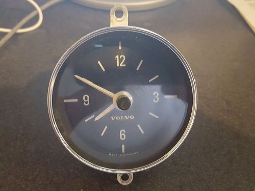 Vintage volvo dash clock vdo