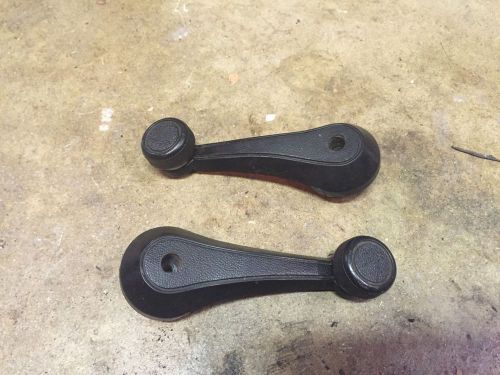 Window crank handles 1979-86 ford mustang mercury capri knobs lever manual door