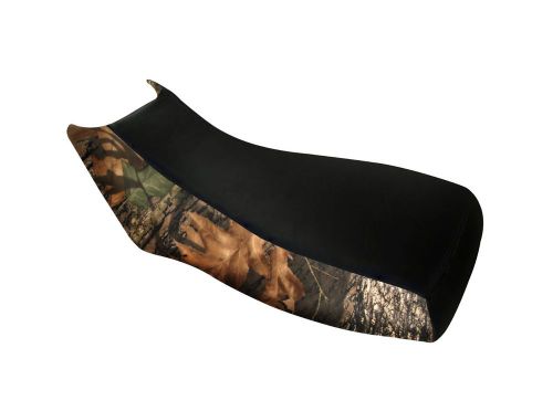 Yamaha breese camo sides black side atv seat cover upc354