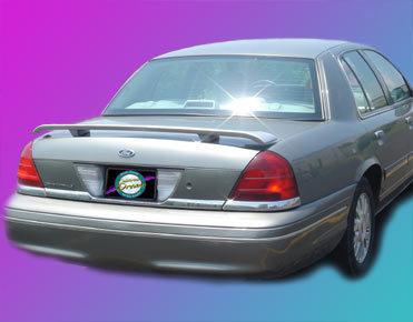 Painted ford crown victoria custom style spoiler 1998-2008