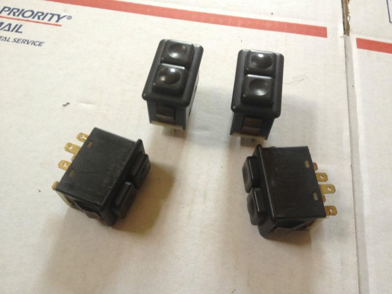 Bmw power window sunroof non illuminated switch set lot e30 e24 e23 e28 325 525