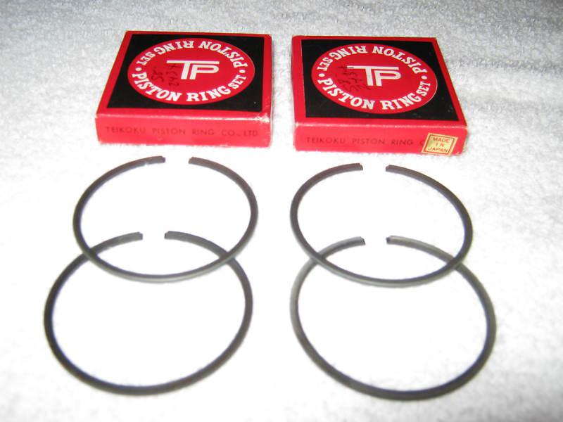 Nos yamaha at1 ds6 piston ring set 2nd overbore aftermarket set