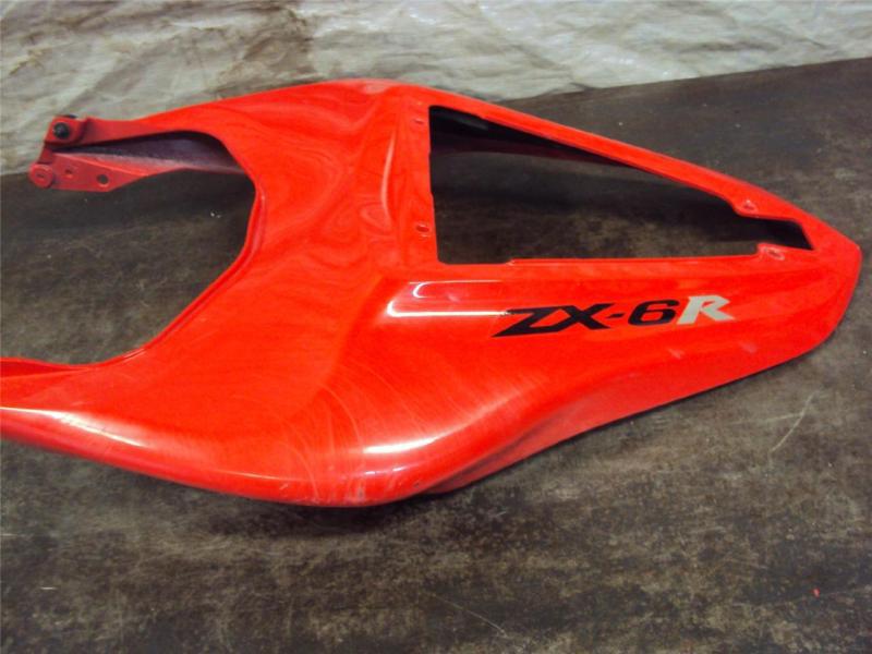 2007 07 kawasaki zx6r zx-6r ninja zx6 07-08 rear plastic