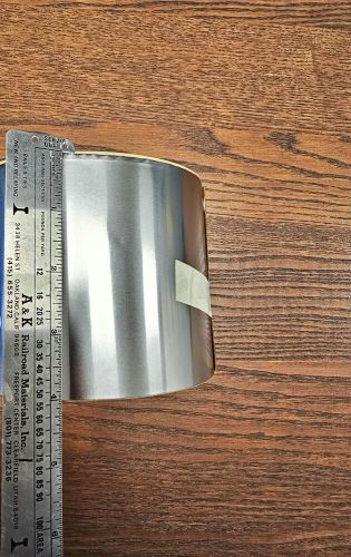 Stainless steel tape 4 mil heat resistant 4 inch wide 100 ft roll trim