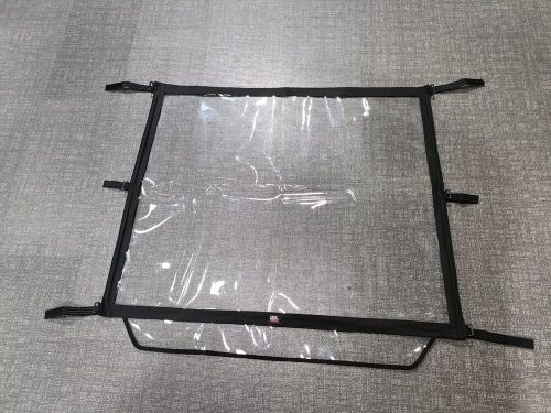 Kemimoto foldable golf cart front windshield soft window for ezgo txt 1993-2008