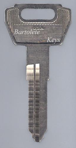 Key blank fits 1988 1989 1990 1991 1992 1993 1994 suzuki rf600