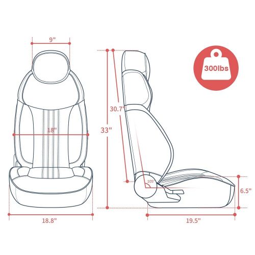 Luxury recilining boat seat high back pontoon captains chair