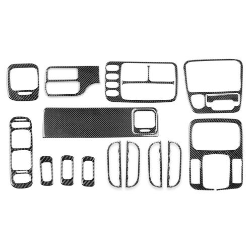 Interior cover trim kits for suzuki grand vitara for chevrolet tracker black