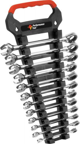 Performance tool 12 pc metric ratchet wrench set w30642